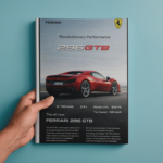 Ferrari 296 GTB Supercar Poster -Revolutionary Performance Wall Art