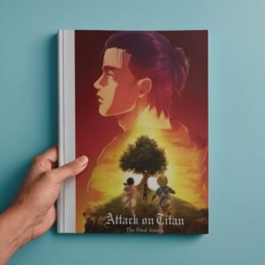 Attack on Titan Final Season Poster - Eren Yeager A4 Anime Wall Art Print