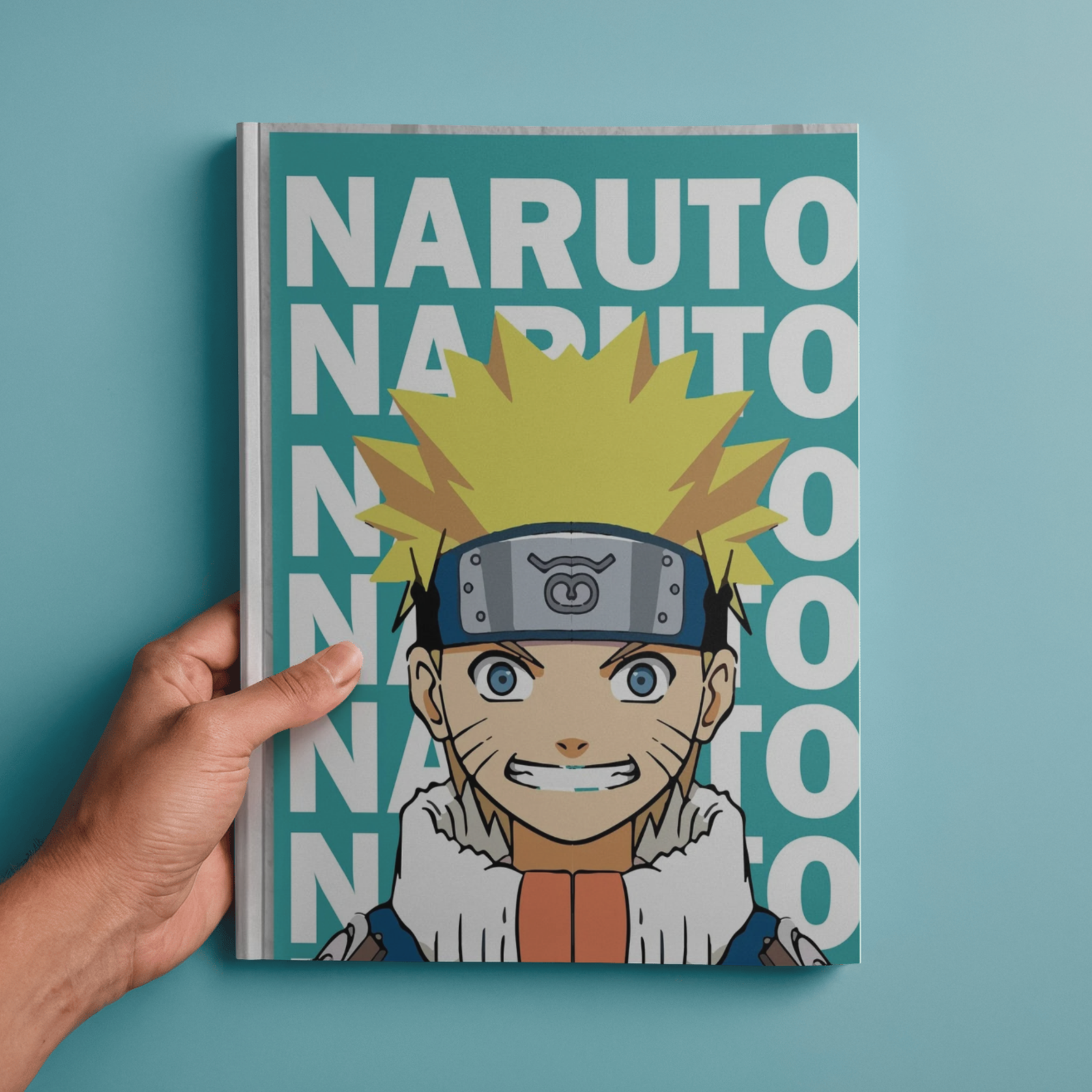 Naruto Uzumaki A4 Pop Art Poster – Premium Anime Wall Decor Print