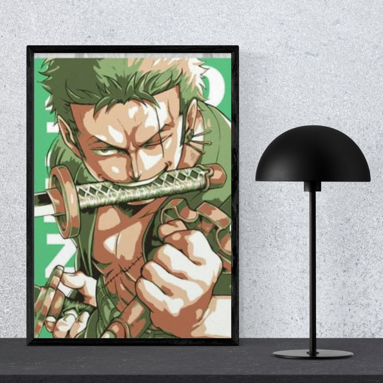 Roronoa Zoro One Piece Anime Wall Art Print – A4 Size Manga Poster
