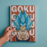 Super Saiyan Blue Goku Art Print - A4 Anime Wall Decor Poster