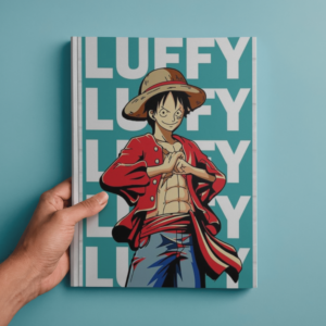 Monkey D. Luffy Anime A4 Art Print - One Piece Wall Decor Poster