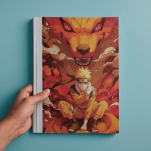 Elevate your anime collection with this stunning A4 Naruto wall art. This illustration showcases Naruto Uzumaki in his classic gear, backed by the intimidating and powerful presence of Kurama, the Nine-Tails Fox. The warm, fiery color palette and sharp 8K-style detailing make it a standout piece for any fan of the series. Printed on premium heavyweight matte paper, this art piece is designed to last without fading. Whether you are looking to complete your manga-inspired gallery wall or searching for the perfect gift for a Naruto fan, this print delivers high-impact style. Product Specifications: Size: A4 (210 x 297 mm / 8.3 x 11.7 inches). Material: High-quality archival paper with a smooth matte finish. Print Quality: Sharp, high-resolution 8K digital print for vibrant color reproduction. Packaging: Shipped in a protective rigid envelope to ensure it arrives in perfect condition. Framing: Please note that this listing is for the print only. No frame is included, allowing you the flexibility to choose a frame that matches your personal decor style.