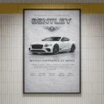 Bentley Continental GT Speed | Luxury Automotive Art Print