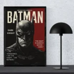 Batman Dark Knight Retro Comic Poster | Premium Wall Art (A3, A4, A5)