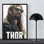 Thor God of Thunder Urban Style Poster - Premium Wall Art Decor