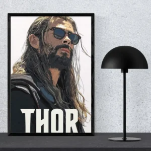 Thor God of Thunder Urban Style Poster - Premium Wall Art Decor