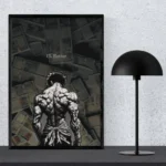 Yujiro Hanma 1% Better Anime Motivational Poster - Baki Wall Art